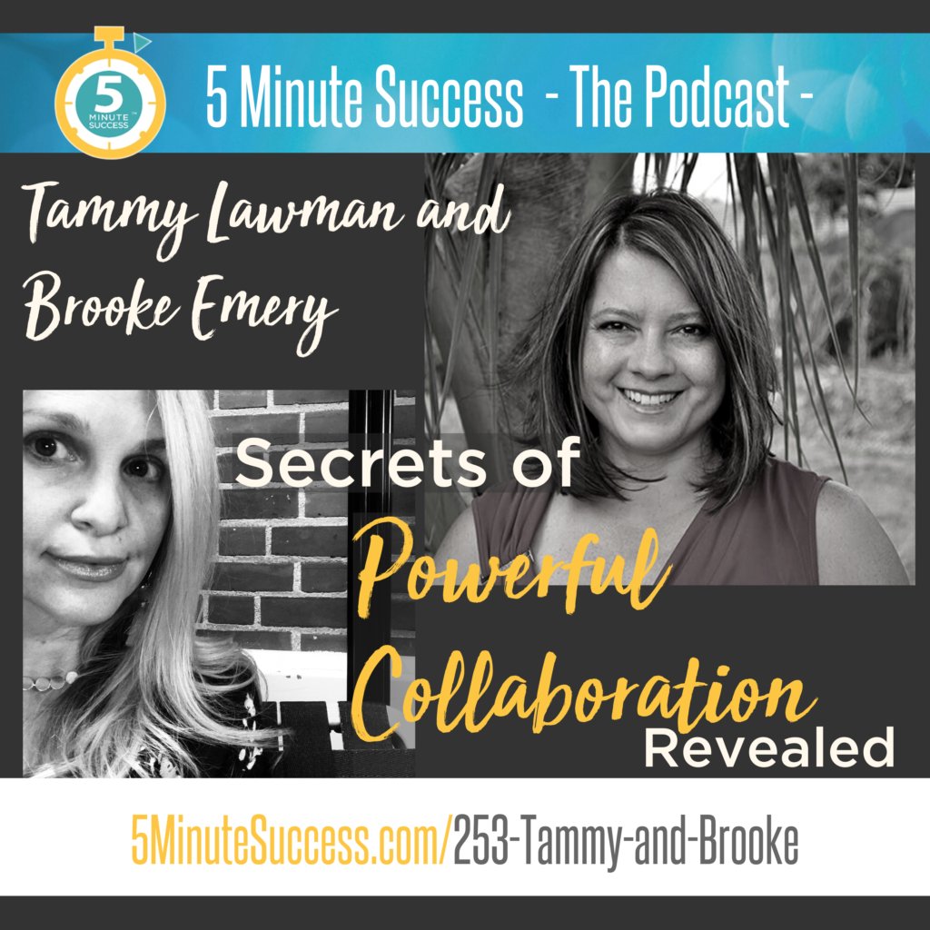'What's most important is that you're in alignment with goals, values, and integrity and honesty, and people who are willing to show up and be their word.'
- Brooke Emery and Tammy Lawman
LISTEN: 5minutesuccess.com/253-tammy-and-…

#5MinuteSuccess #SelfLoveSelfCare #PowerfulCollaboration