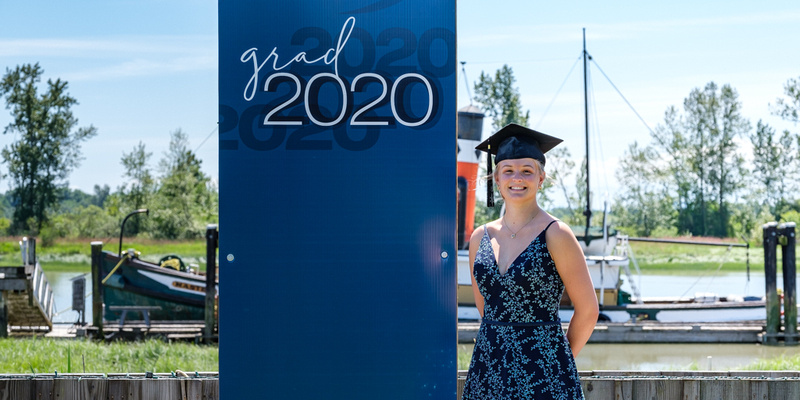 Commemorative #Graduation2020 signs have been installed at picturesque locations across #RichmondBC to serve as backdrops for fun &amp; safe photo opportunities. 

🎓Download the map of locations here: richmond.ca/richmondhashea…. #RichmondHasHeart