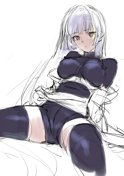 ラフ案で迷ったりなどしたが一度寝て描きたい方で決めよう 