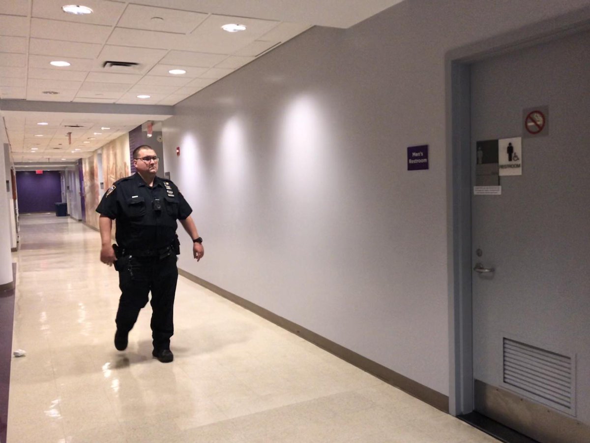 NYU GSOC|UAW (@gsocuaw) on Twitter photo A graduate worker saw a cop in <a href="/nyuniversity/">New York University</a>'s Silver building today. When the worker asked why he wasn’t wearing a mask and putting workers lives at risk, the cop replied: “My body, my choice. Go fuck yourself." Care to explain, NYU? #CopsOffCampus A graduate worker saw a cop in <a href="/nyuniversity/">New York University</a>'s Silver building today. When the worker asked why he wasn’t wearing a mask and putting workers lives at risk, the cop replied: “My body, my choice. Go fuck yourself." Care to explain, NYU? #CopsOffCampus