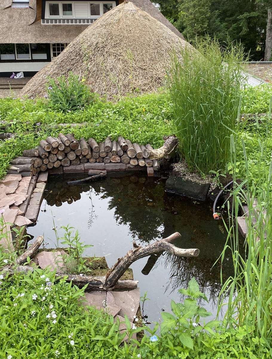 Niet tegen de gemeente zeggen wat ik op mn daken aan t doen ben, dan schiet mijn WOZ omhoog!! Open ven. 2 cm diep. Prachtig spiegeleffect op t dak!!