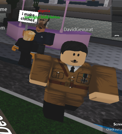 Merilaux On Twitter Here We Have More Racists Some Homophobic Decals On Display And People Dressed As Hitler Https T Co Czhxjssscv Twitter - roblox nazi decal