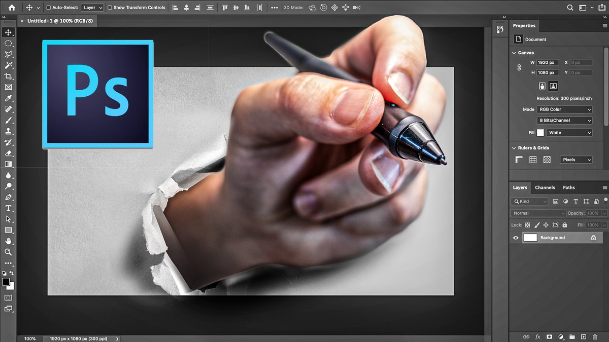 petapixel's tweet image. A beginner's guide to mastering the Pen Tool in Photoshop: petapixel.com/2020/06/18/a-b…