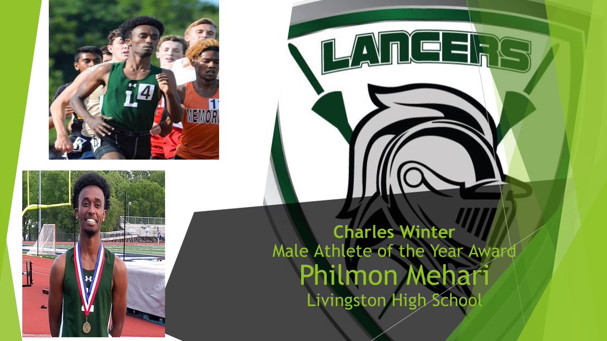 LivLancers07039's tweet photo. Congratulations to Philmon Mehari, Big L Charles Winter Male Athlete of the Year. https://t.co/Pt6tip7p46