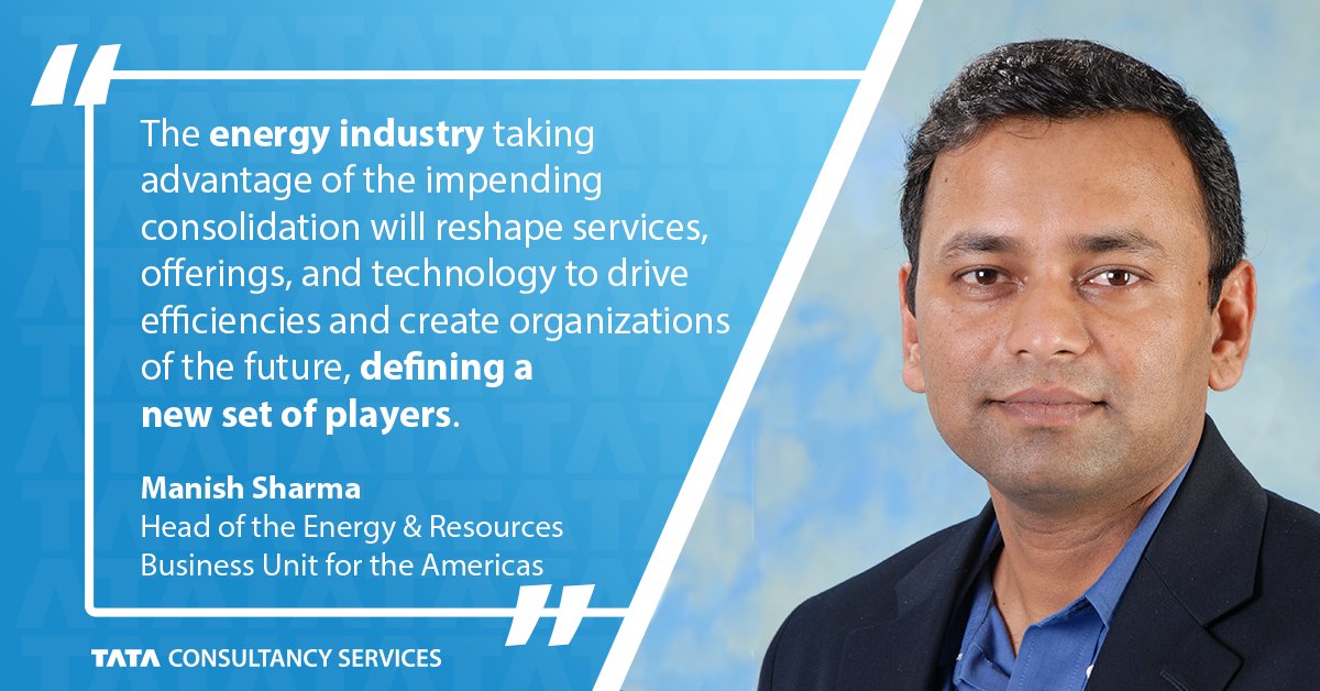 tcs_na's tweet image. Our Manish Sharma, Head of the E&amp;amp;R Business Unit, &amp;amp; @Seema Mehra, VP &amp;amp; Unit Head of the E&amp;amp;R Unit, share their POV on making bold decisions to help #EnergyandResources firms be resilient &amp;amp; shape new opportunities in “Steering through Turbulence.” Download: on.tcs.com/3hlcAa4