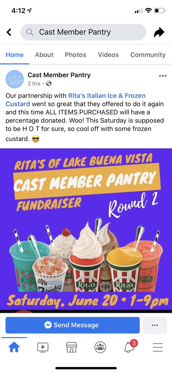 GregInORL's tweet image. A bit of a clarification. It’s 25% of profits(as shown in the image above), but it is off their entire menu where as previously it was not the whole menu! Still enjoy a treat and help CMs at the same time. #CMHelp