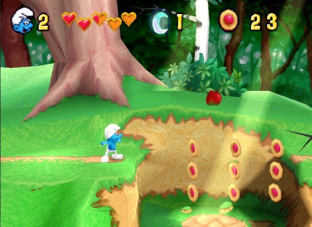 The Smurfs - tbh alot of the side scroller platform games are pretty similar. Play one and you kinda know what to do with the others, regardless of the story 