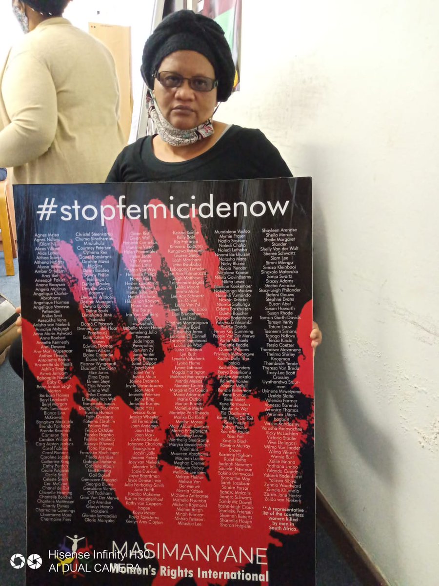 helpastudent15's tweet image. #19 &quot;stop GBVF&quot;  
&quot;Women&apos;s lives matter&quot;
#stopkillingus #stoptheviolence #Dsrcampagins #Dsr100voices