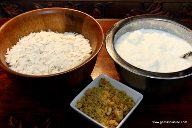 More Bihari food: Khichdi (spicey, not bland; eaten with dahi, papad, ghee, pickles, mashed potatoes )Dahi-churaa-gud (hassle free, wholesome, oil free)Kachori-aloo bhujia: unhealthy but sooo tasty Kheer-dal poori: generally had in this season, hence mangoes for dessert