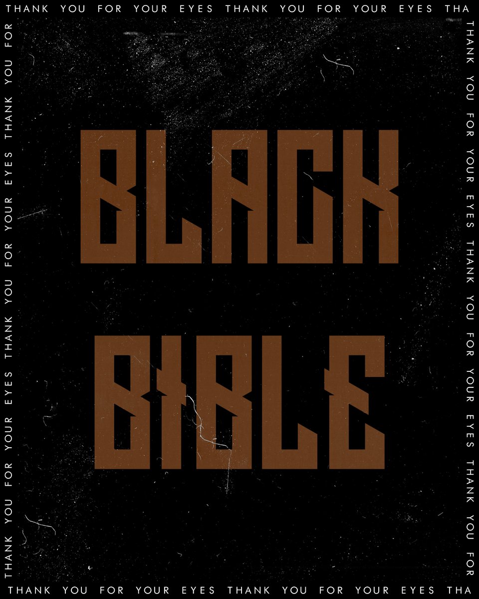 WHOISMRKOA's tweet photo. BLACK BIBLE https://t.co/09O4gqah7t