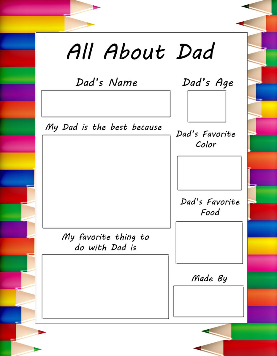 ClickableP's tweet image. NEW ITEM ALERT!! 🚨
An All About Dad Printable was just added to the shop! A perfect activity to do together with dad on Father&apos;s Day (or any day)! 💌

Shop this Printable here: etsy.com/listing/826417…

Shop Father&apos;s Day cards here: etsy.com/shop/Clickable…