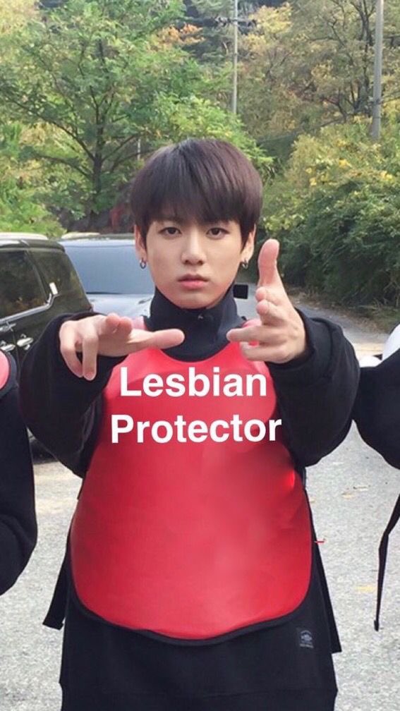 jungkook lesbian protector
