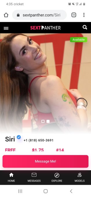 @SIRIpornstar gotta give a shoutout to the Queen of tits Siri go add her Sextpanther cause she deserves<a class="tags" target="_blank" title="On Twitter" href="/?out=eyJ0eXAiOiJKV1QiLCJhbGciOiJIUzUxMiJ9.eyJpYXQiOjE3MjY0NjYxNDksImlzcyI6InR3cG9ybnN0YXJzLmNvbSIsIm5iZiI6MTcyNjQ2NjE0OSwiZXhwIjoxNzU4MDAyMTQ5LCJyZWRpcmVjdF91cmwiOiJodHRwczovL3R3aXR0ZXIuY29tL1NJUklwb3Juc3RhciJ9.XolXnplGdHG5dantnkPbIAOyzOW_jVJ0updPVjXXyWxkMscW2BoaOWxk9ZJOdFn8egzRkzP_sGpGvAgYHjf9WQ">@SIRIpornstar</a>