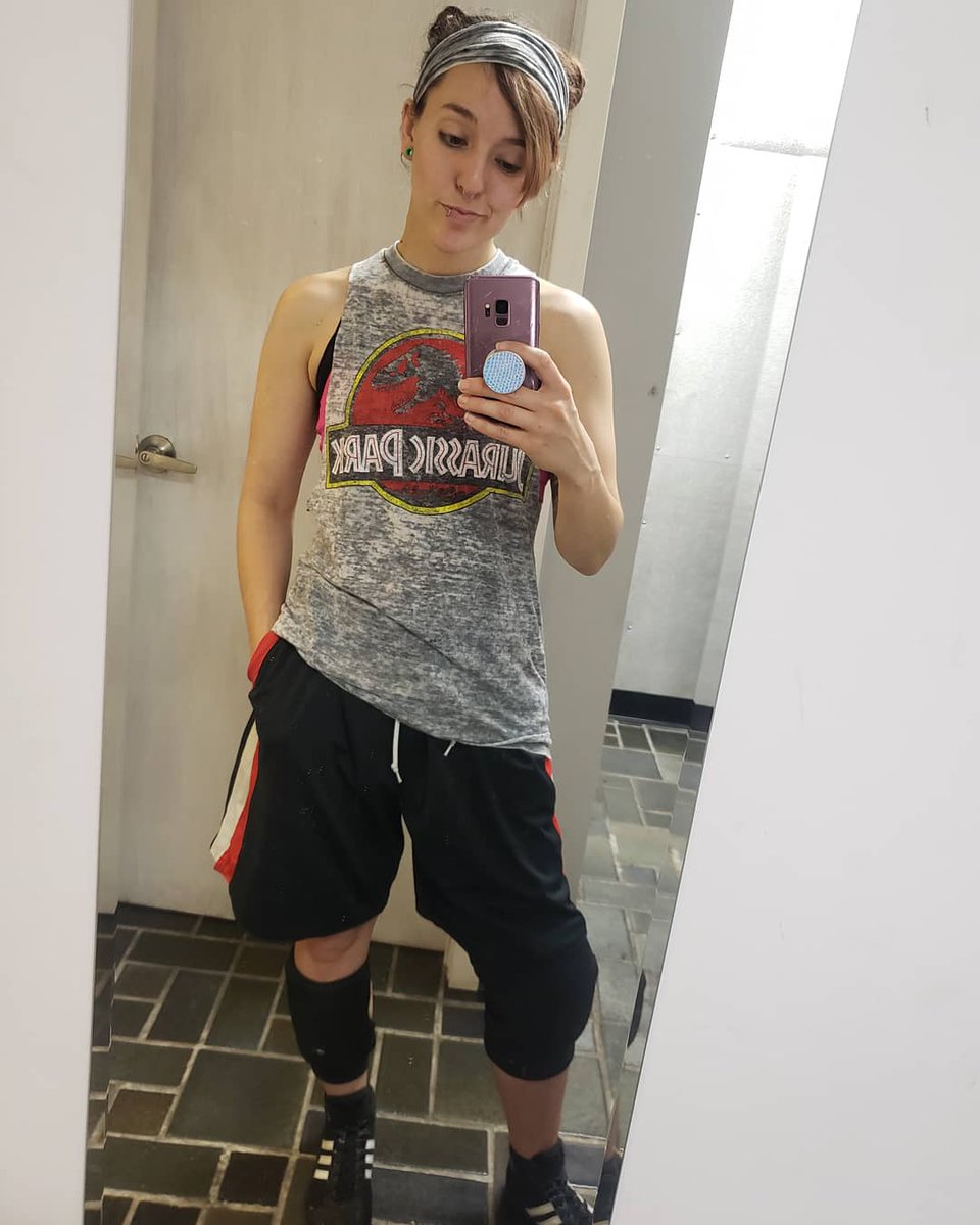 Samazing73's tweet image. Compared to what lies ahead, you've been through nothing #Recovery #DayOneHundredSixtyTwo #ACLClub #BabySteps #MinorSetbackMajorComeback #BathroomMirrorSelfie #TrainingDay #International #WorldTraveler #Marvelous #KawaiiHardcore #SpaceBuns #JurassicPark