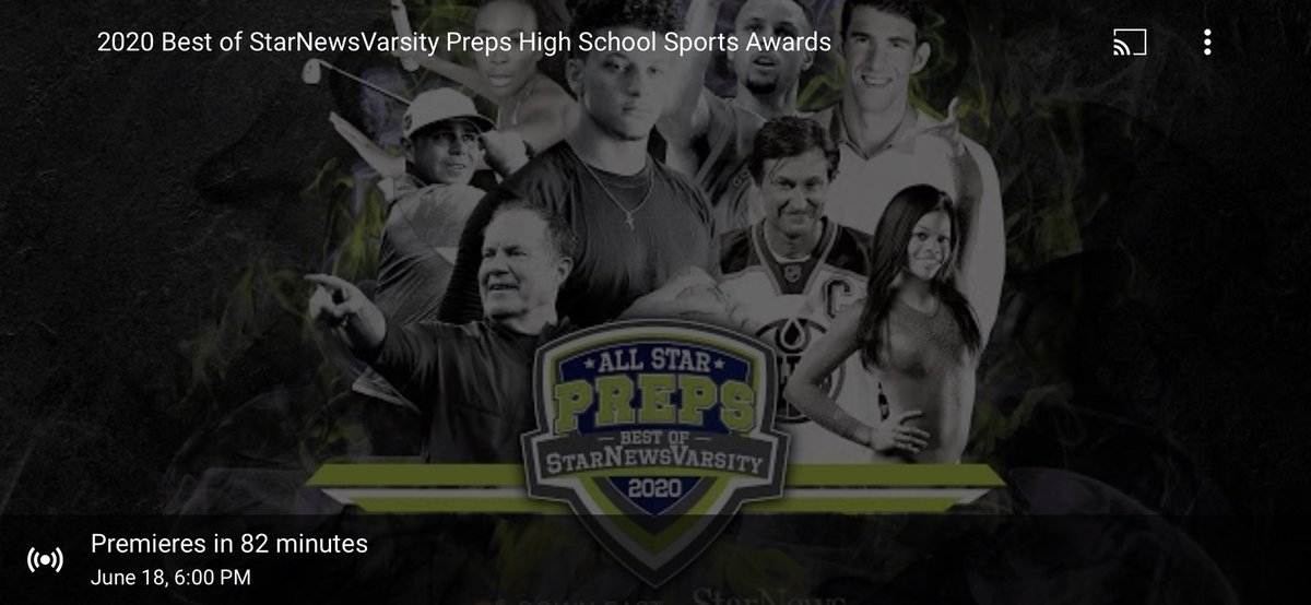 Almost show time! Congrats to all of tonight’s honorees! #starnewsvarsity #HighSchoolSportsAwards