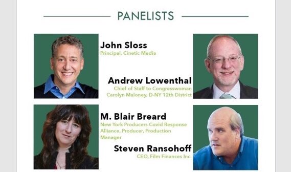 We are LIVE in less than 3 hours! With an incredible panel <a href="/ALowenthal2017/">🇺🇦Andrew Lowenthal🇮🇱</a> @BlairBreard &amp; Steve Ransohoff to talk about how we get back to work - restarting production and mitigating risk. Register for your spot now: us02web.zoom.us/webinar/regist…