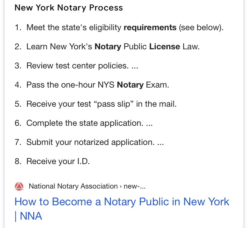NotaryDefinition: A person authorized to perform certain legal formalities, especially to draw up or certify contracts, deeds, and other documents for use in other jurisdictions. Network with real estate twitter & get your bread.New York’s process to become one 