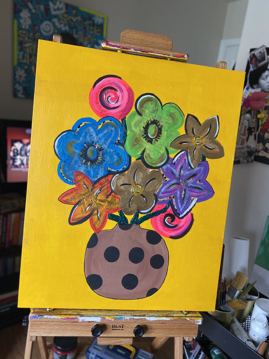 TaayTayMonae's tweet photo. I love mixed media... https://t.co/SfgOMBa0R4