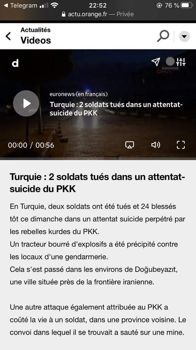 Vous savez de qui Daesh s’est inspiré pour faire ses attentats ?Du PKK !Ils sont adeptes de l’attentat-suicide. Une grande source d’inspiration pour Daesh.Ces deux groupes terroristes utilisent les mêmes méthodes pour tuer un maximum de personnes.Des barbares ! #PKKLies