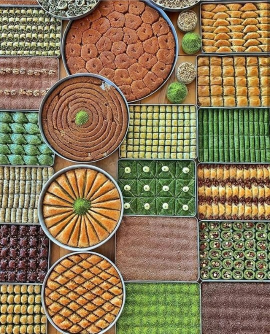 A Gastronomic heaven from Kadayıfçı Sıtkı Usta in Diyarbekir.