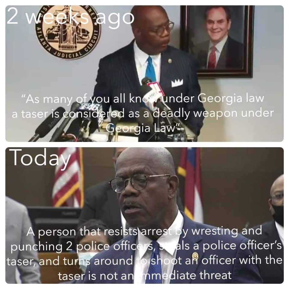 KAK1225's tweet photo. #Atlanta Fulton county DA Paul Howard must think we're all as dumb as he is.
#BackTheBlue #BlueLivesMatter
#BluFlu until this #DirtyDA drops the bogus charges against Garrett Rolfe & Devin Brosnan.
@KeishaBottoms ⬅️ https://t.co/QqBcEJYzSx