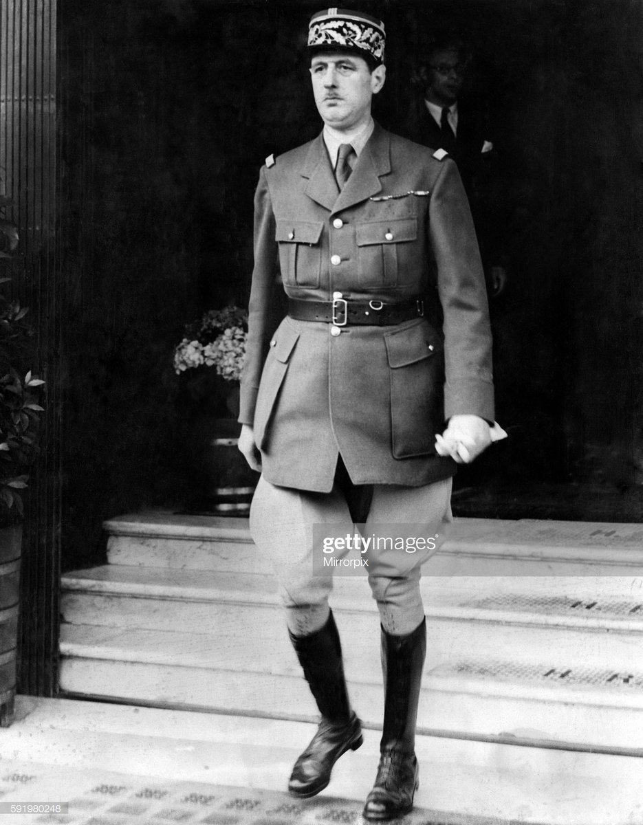 While French Undersecretary of State for Defence & War, Army Brig/Gen Charles de Gaulle told his countrymen "Honour, common sense, & the interests of the country require that all free Frenchmen, wherever they be, should continue the fight as best they may"  https://www.bbc.co.uk/news/10339678 