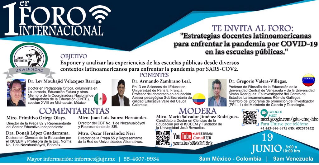 chavitaprepa82's tweet photo. Diálogo latinoamericano por la educación:
@Maribel13233489 
@gzl1403
@Delia_tlamatini
@KATYUSCA_IRIS
@adr_avatar
@chicoloapan
@mapoloez
@CunezIsidro
@marilu2230
@Marisolbravog
@juchari2
@Mtrocesarsotom
@monicayot20 @ManuelGilAnton @Mineduc @padresolalinde @JuanHugoNeza @GobNeza https://t.co/tO055rCuvZ