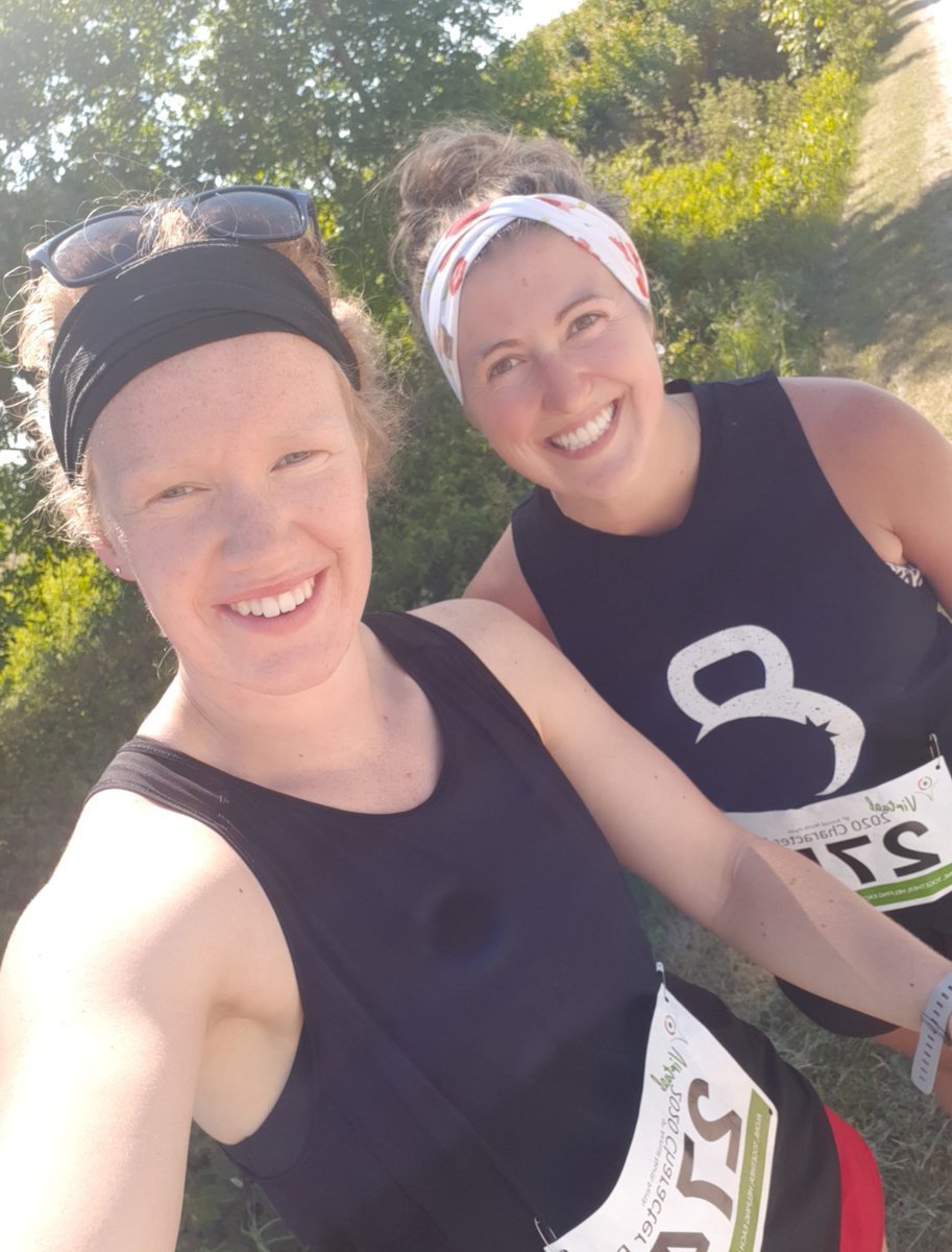 NorthPerthCOC's tweet photo. Three cheers for Lisa and Allison for completing their 2020 Character Runs! Love those smiles! #CharacterRun #NorthPerthCOC https://t.co/lclZgcLjvX