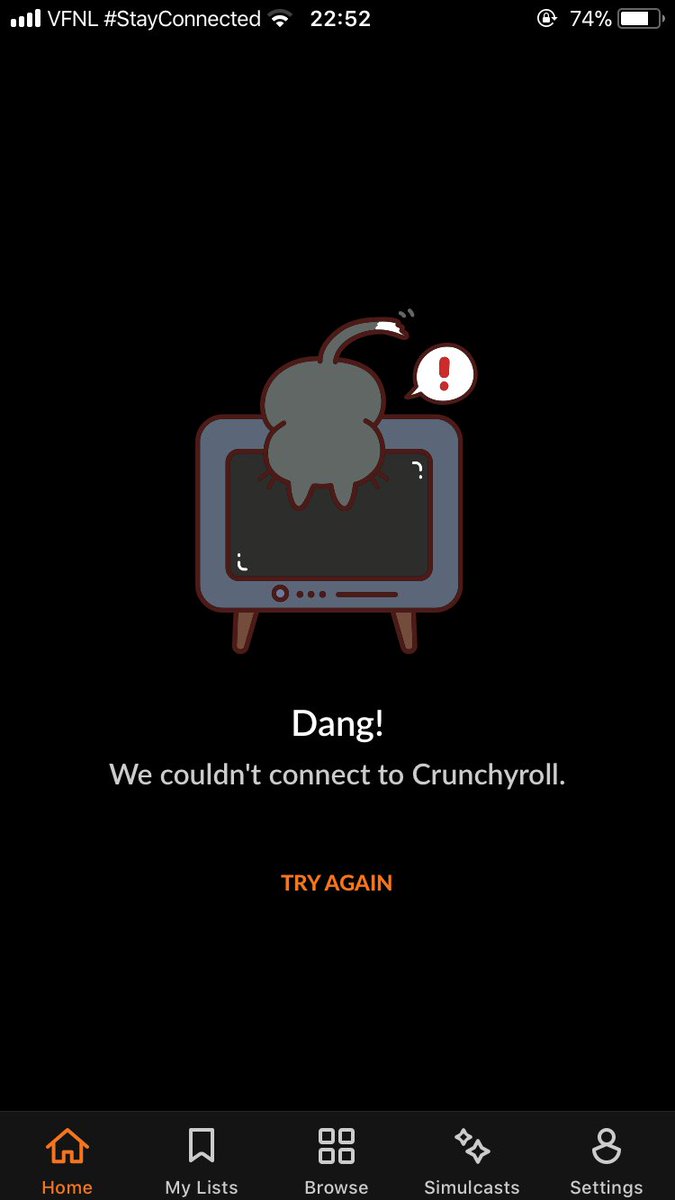 RobSaathoff's tweet photo. @Crunchyroll i’m having problems with the new app update. Is there something I can do?😕 https://t.co/728czQ0kJJ