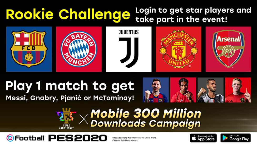 pessudamerica's tweet photo. Rookie Challenge
.
.
.
#eFootballPES2020 #myClub #pes #proevolutionsoccer #pes2020mobile #pes2020 #proevolutionsoccer2020 #peslife #pespartner #ThePowerofFootball #pesleague #masterleague #efootball #gameps4 #game #gaming #gamer #futbol #videogames #world #ps4share #ps4pr https://t.co/hzNxEvrDnF