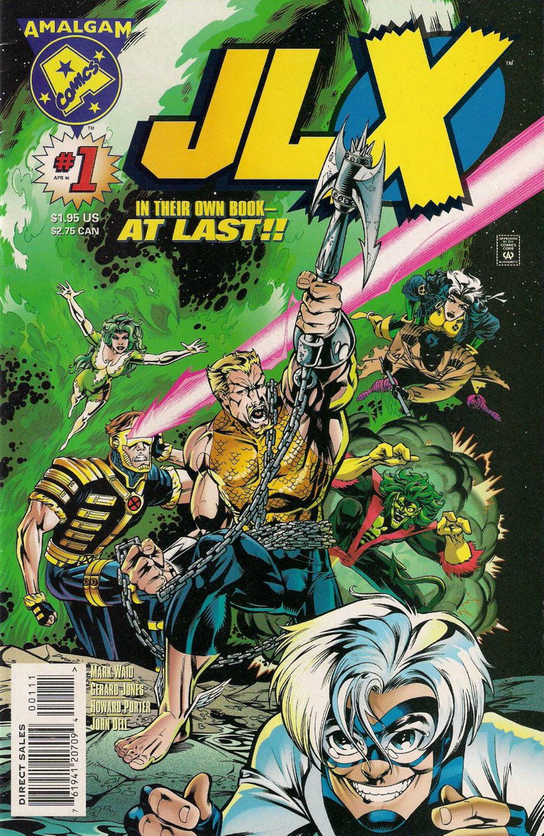 👀 #JLX #JusticeLeague #XMen