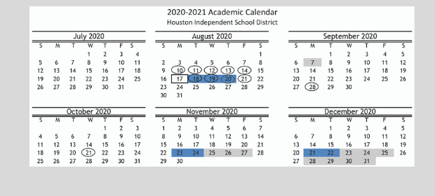 Houston Isd On Twitter Attention Hisd Has Announced Changes To 2020 21 Academic Year Calendar More Https T Co 7pcgmq8udu