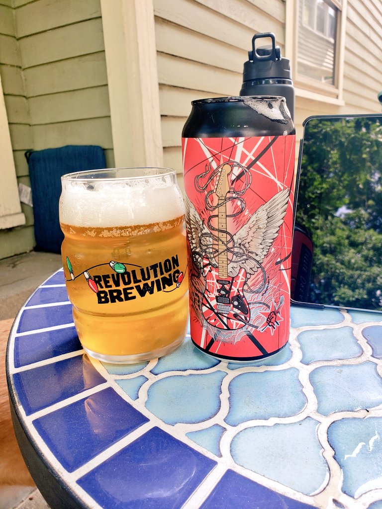This beer is fantastic. <a href="/RevBrewChicago/">Revolution Brewing</a>