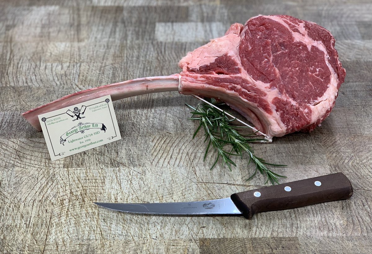 Tomahawk steak 👌🏼call 01276 472191 to place your order for collection or free home delivery 🥩 #steak #FathersDay #bbq #butchers #lightwater #chobham #windlesham #bagshot #westend #sunninhdale #ascot #camberley #frimley #surrey #surreyheath #Berkshire