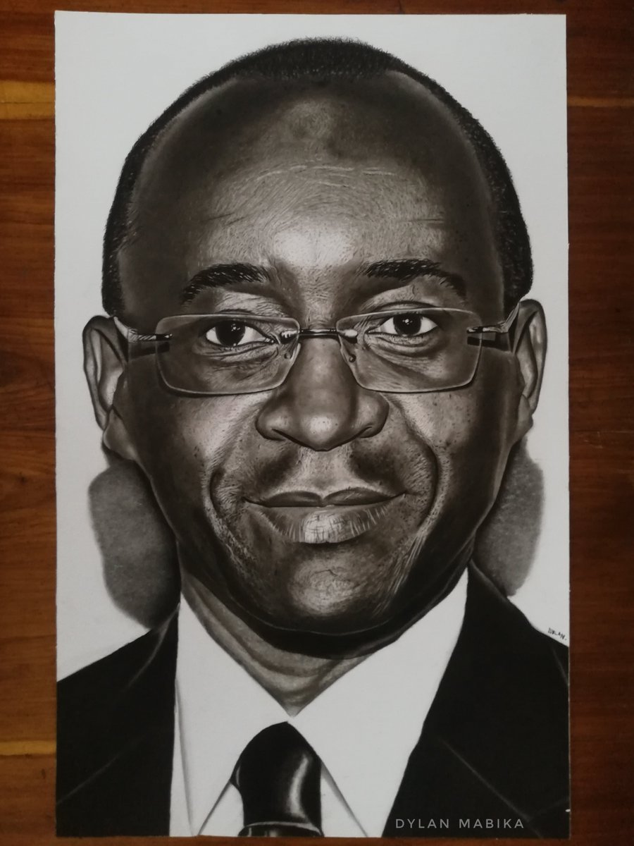 Hello twitter, my name is Dylan Mabika and l'm an 18 year old self taught artist from Zimbabwe 🇿🇼, l wld like to let you know that l hve switched my account with an introduction of this pencil drawn piece l made of the philanthropic Mr Strive Masiyiwa! Show sm love with a retweet