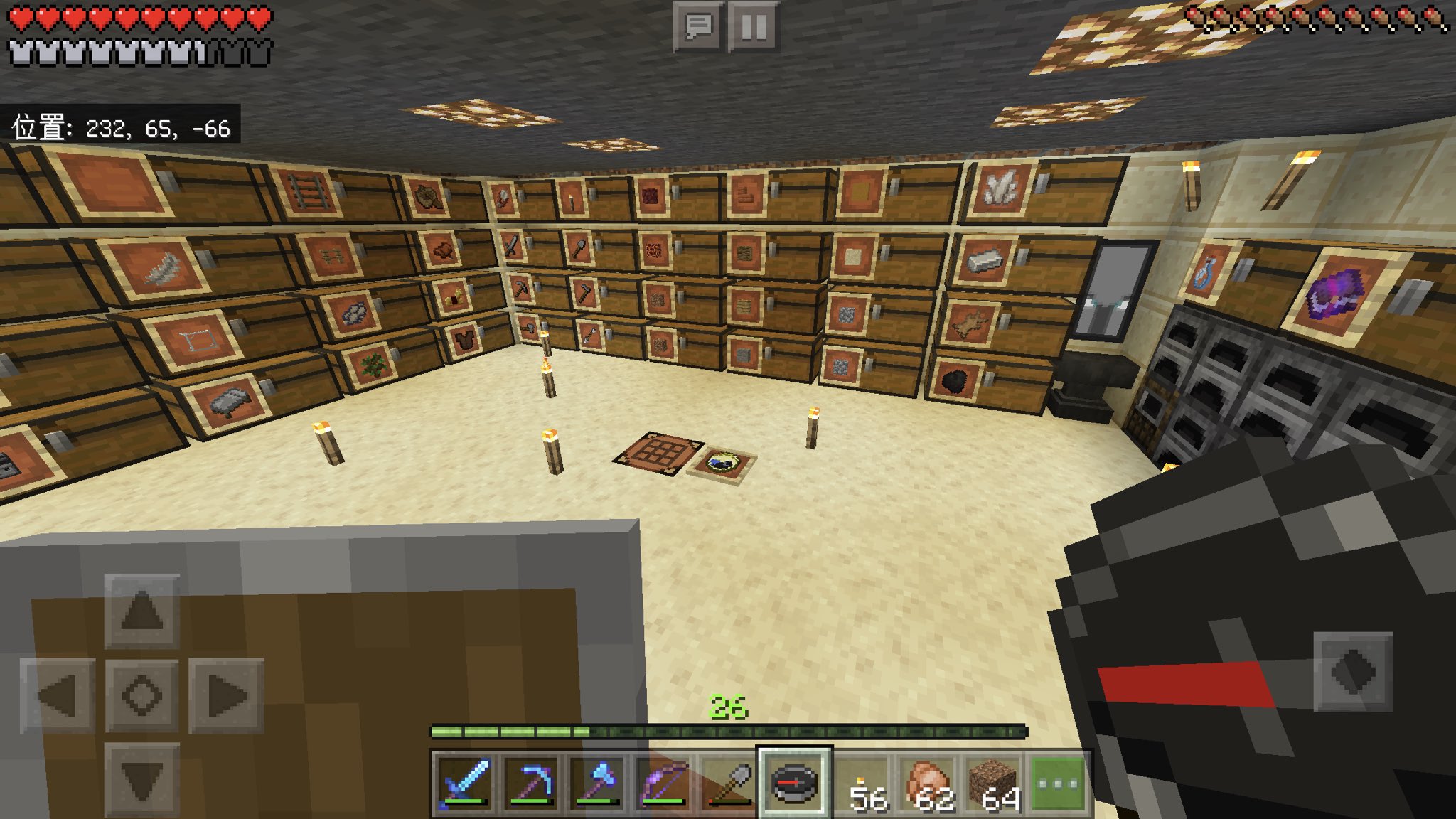 あむたろ 昨日はマイクラで倉庫整理していた 3段から4段にしたんやけど 見やすいのか見にくいのかよくわかんない ただ無駄に移動したくなかったとゆう怠惰 マインクラフト T Co Kzv6rwfyg0 Twitter