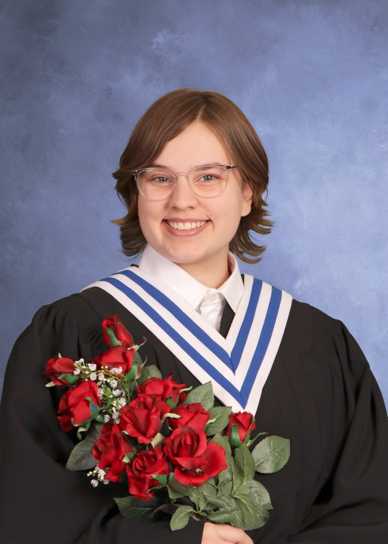 Nos félicitations à Bradleigh qui poursuivra ses études à l’Université de Waterloo en mathématiques.  Bravo Bradleigh!