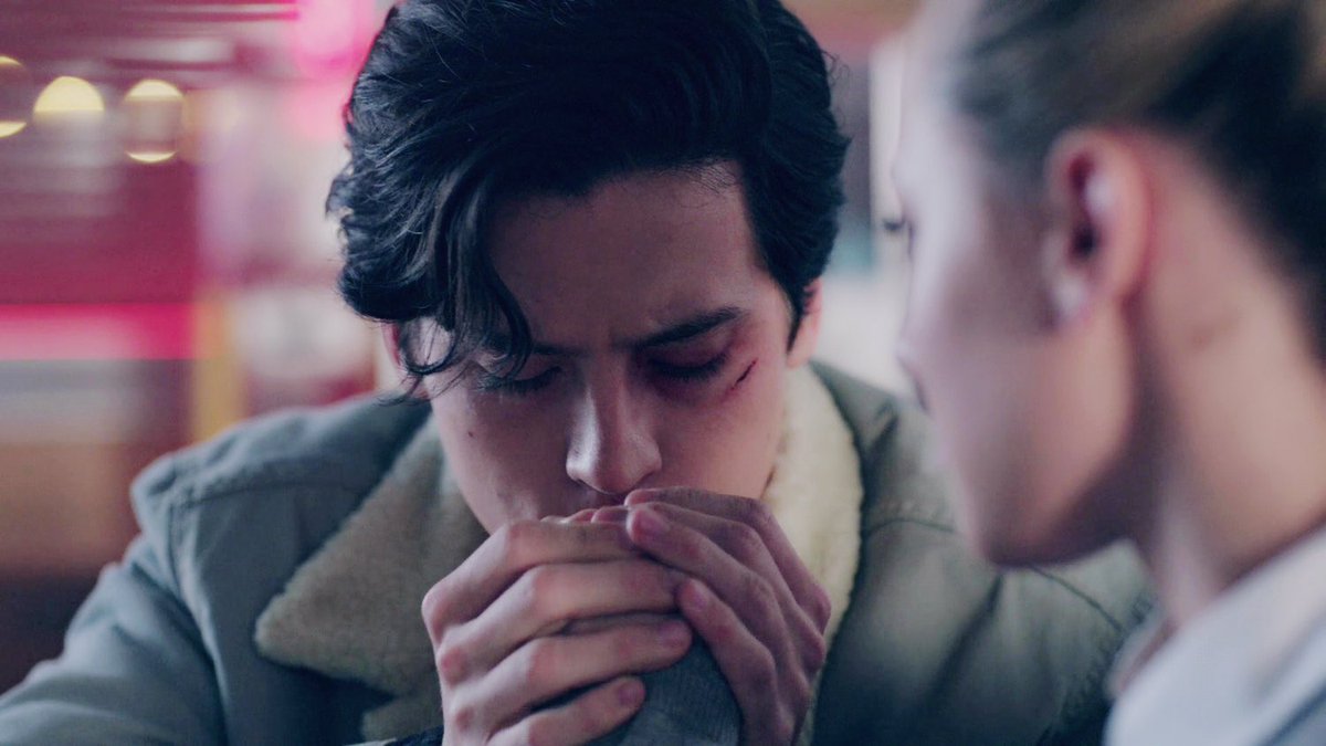 (5) Betty has been viewed as “The perfect girl” , but with Jughead she dosent have to be perfect because he loves her and all her flaws, he constantly reassures her that shes not a monster and that she might not be the perfect girl’ but she’s perfect to and for him