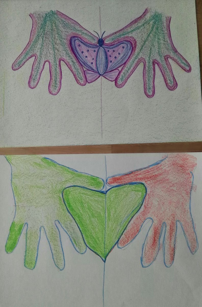 Debuxo de formas: simetría no mundo mineral, vexetal, animal e humano.