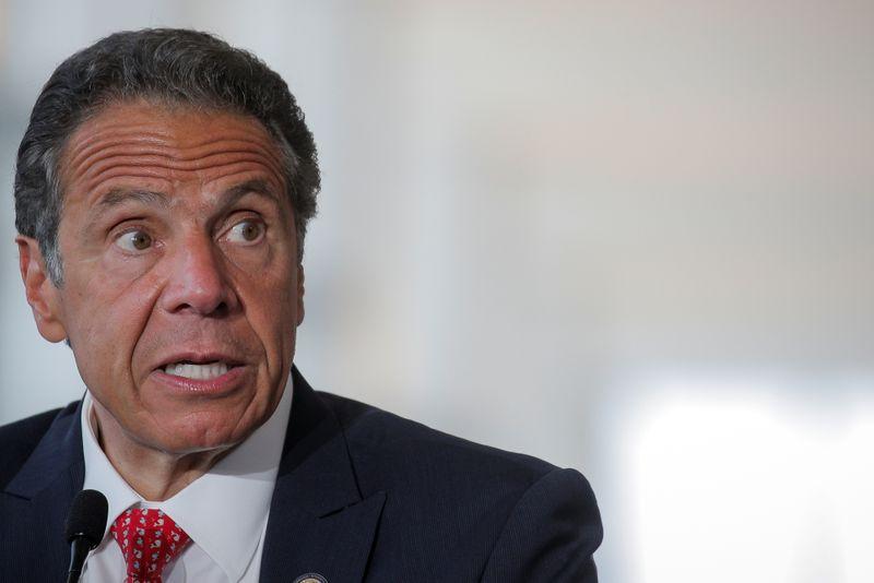 Reuters's tweet image. Cuomo slams federal government for coronavirus response reut.rs/2YbObfy