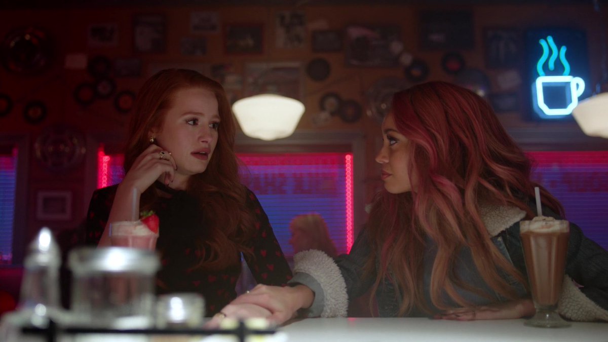 (10) Toni came into Cheryl’s life to teach her there is nothing wrong with being who she is. Cheryl explained she thought she was deviant and not deserving of love bc she liked girls, and Toni showed her she deserves love as much as everyone else does