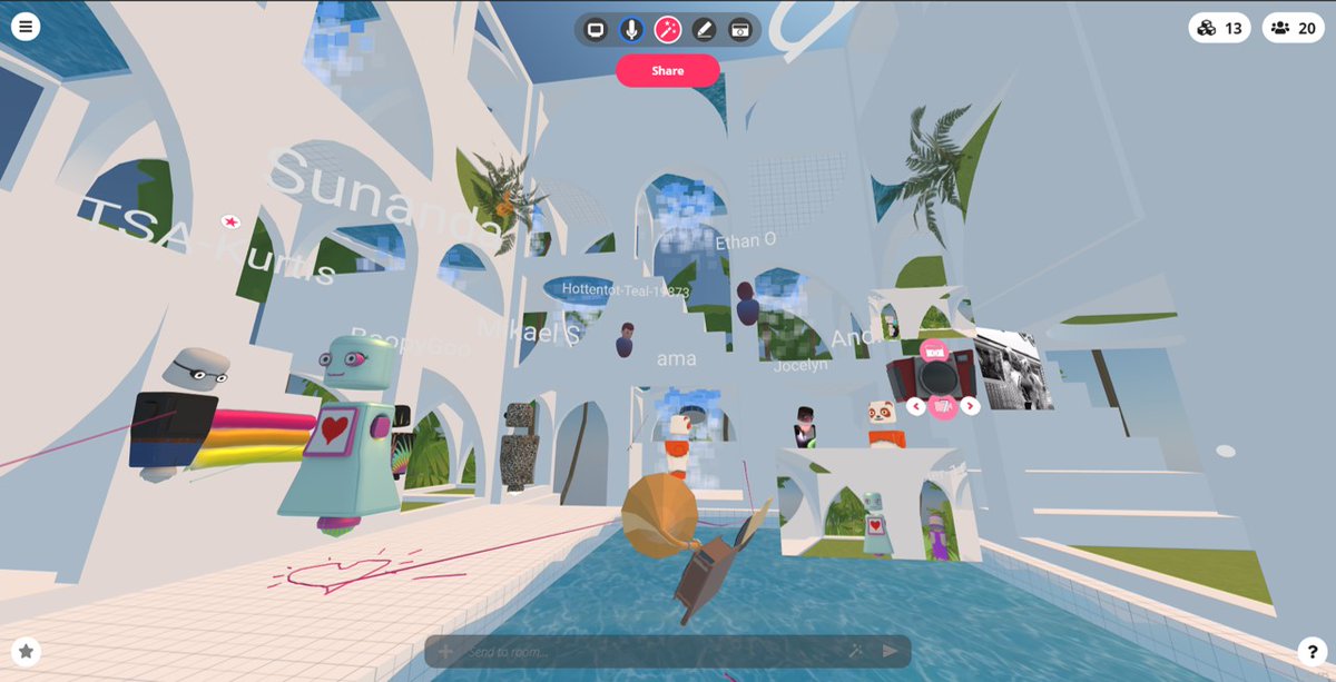ToSoArch's tweet photo. From pool parties to lessons on the history of #Pride, tonight's launch of our TSA #VirtualPride Floats was truly one-of-a-kind! Floats will remain open til July1 so make sure to visit them, bring some friends & come together while staying apart! #TSAPride
https://t.co/lqeHMJvuTA https://t.co/HhYkxIONjH