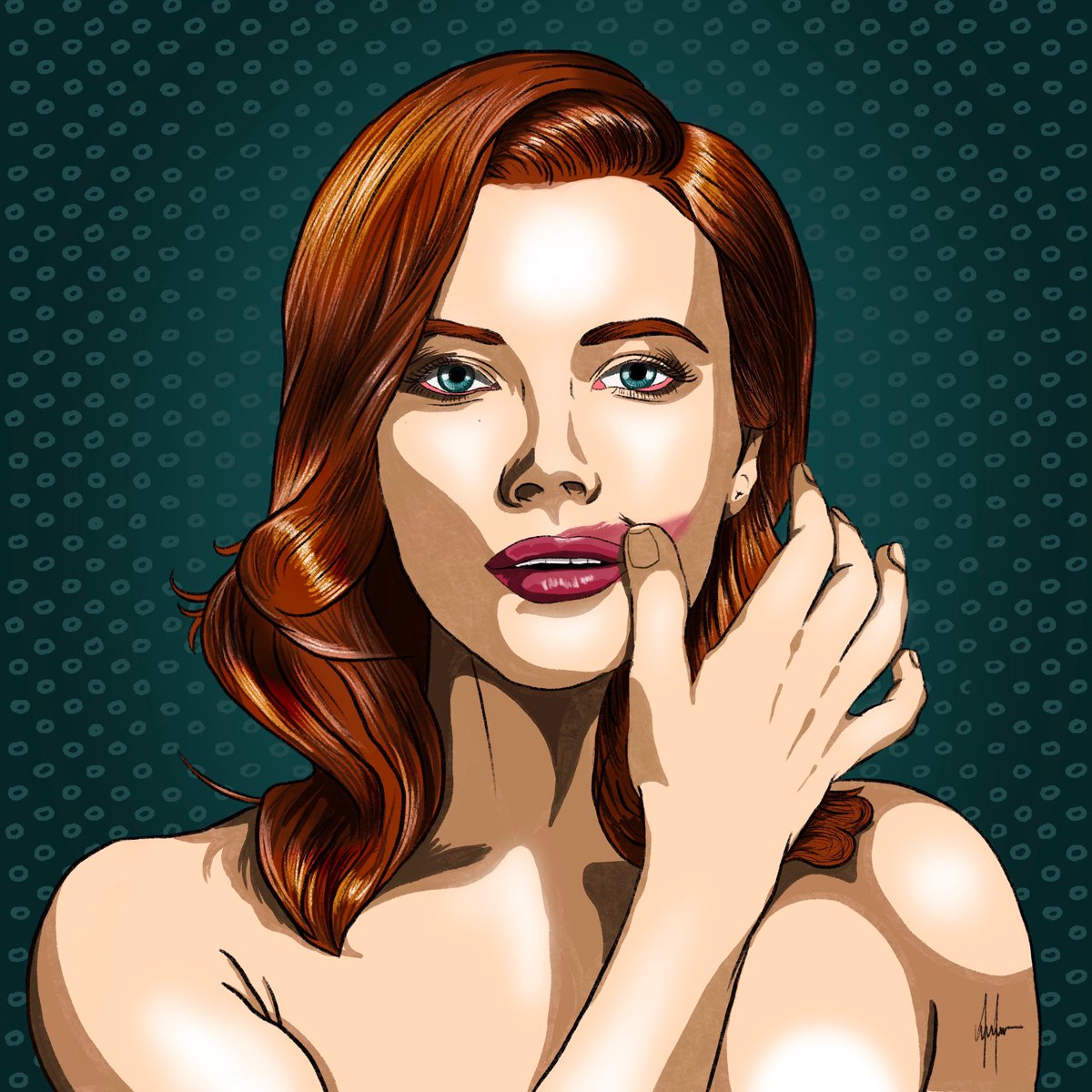 the1969fantasy's tweet photo. “My fantasy is you”. (Mi fantasía eres tú) 
#eroticart #art #cartoon #illustration  #sexyart #adultart #girl #nude #lips #beauty #sight #follow #instagood #sensual #sexual #hair #procreate #follow #juegoseroticos #erotico #nude #nudism #mujer #labios #lips #instagram #sexy https://t.co/ltr49aJWuq