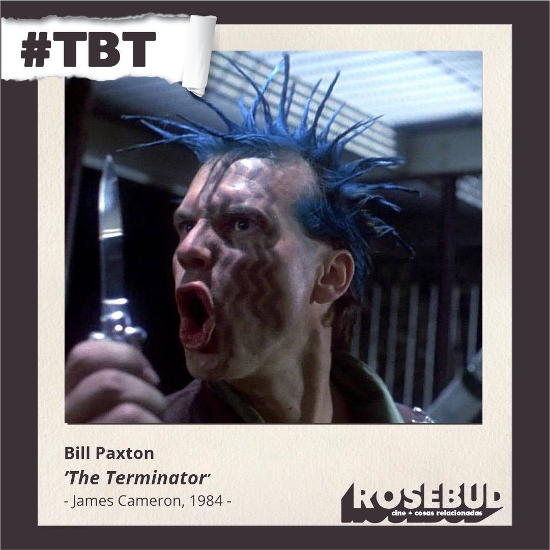 cine_cosas's tweet photo. Pedazo de #tbt con Bill Paxton de 'Terminator' (1984). recordemos que junto con Lance Henriksen, son los únicos en la historia del cine que fueron asesinados por un Terminator, un Alien y un Depredador. Andá a buscarla al ángulo Sean Bean. #TheTerminator #BillPaxton https://t.co/hHLr0Tt9Us