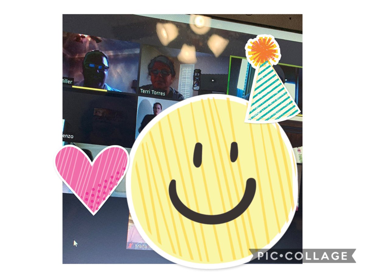 TLTorresmath's tweet photo. Zoom (Bingo) Selfie!  And I won😀 #KDEpride #KDEsummer https://t.co/0hcW3VodLu