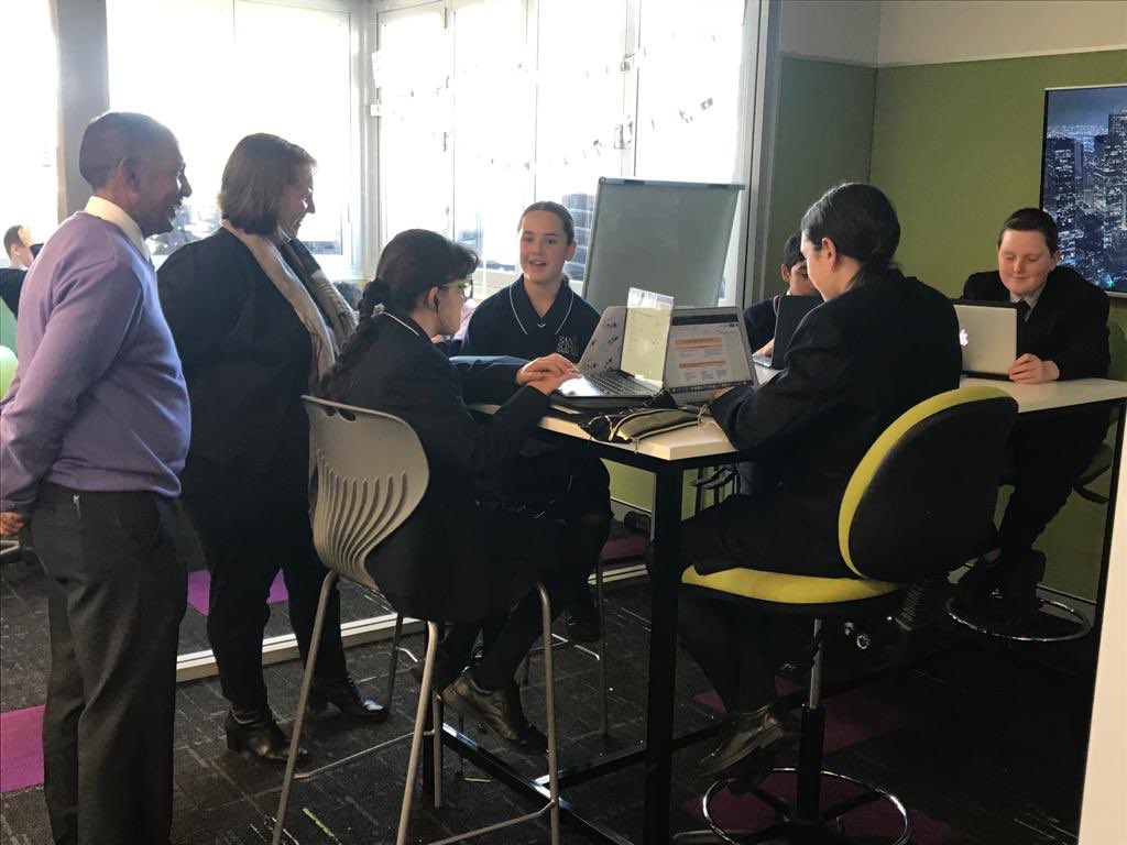 This week we were delighted to host Maura Manning (Head of Learning <a href="/CatholicEdParra/">Catholic Schools Parramatta Diocese</a> Catholic Education Diocese of Parramatta) who visited our Secondary and Primary campus: