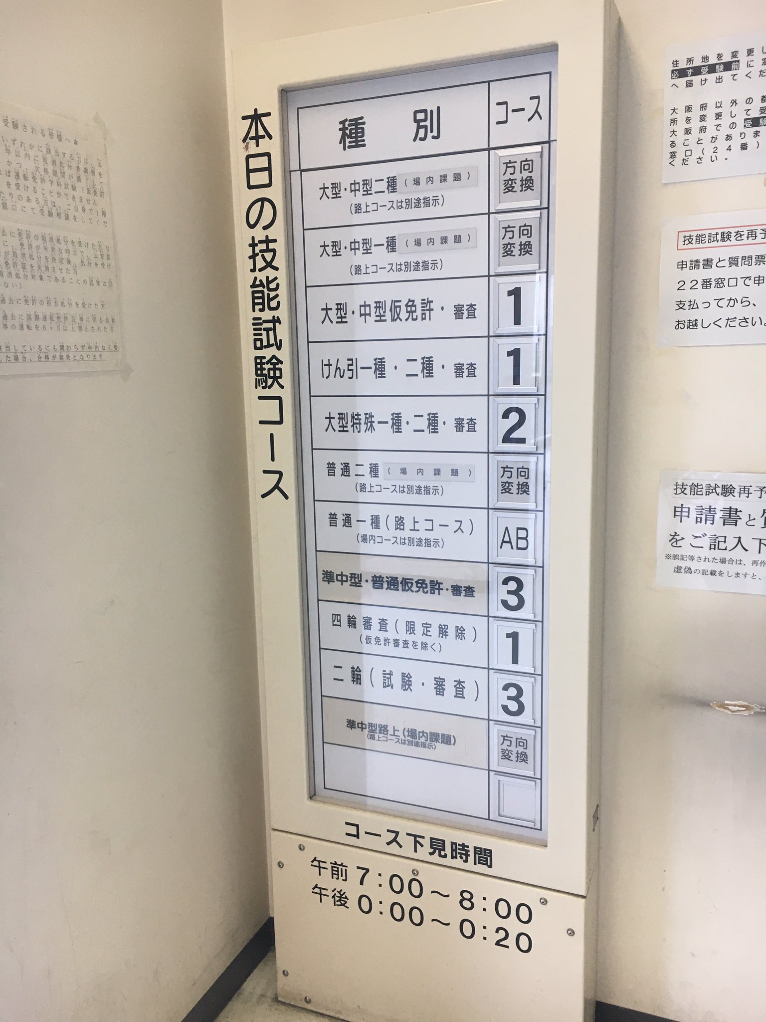 Seiichi Morimoto 普通二輪免許 一発試験対策記録 門真運転免許試験場 本日の普通自動二輪免許技能試験のコースは3コースだった これからもう一度コースを下見してイメージトレーニング T Co Hgvv7t6m6f Twitter