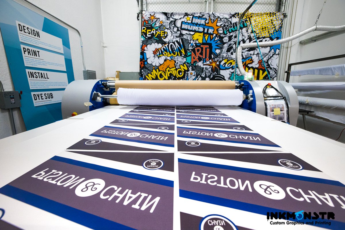 inkmonstr's tweet image. More custom buffs getting dyed! All of our neck buffs, gaiters, and face masks are made in Denver, Colorado. Each piece is hand cut and sewn by our amazing production team! Email sales@inkmonstr.com to get a quote on custom neck buffs.  
#Inkmonstr #Neckbuff #Neckgaiter #Denver