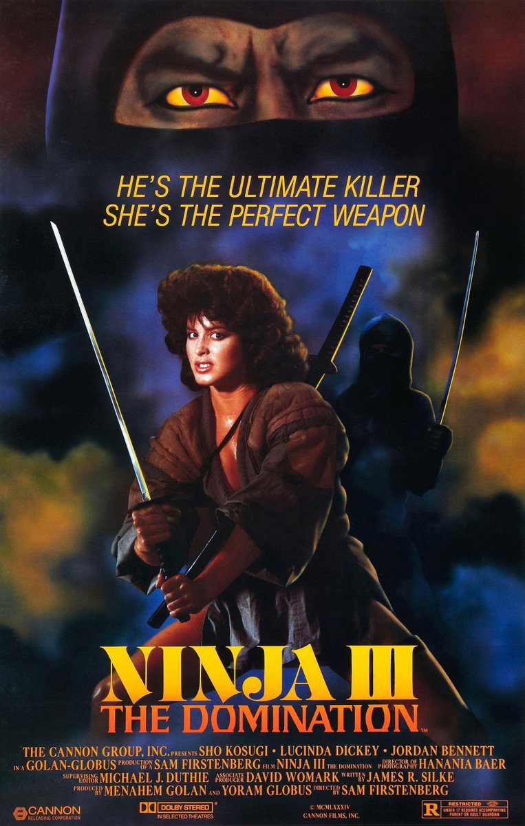 paulcook68's tweet photo. #Isolationmoviewatch Day 86 Film 165
#Junesplotation #Cannon

Just been enjoying #SamFirstenberg's ''Ninja III: The Domination'' https://t.co/3x10IvQC3I https://t.co/8rrlpaNKpz
