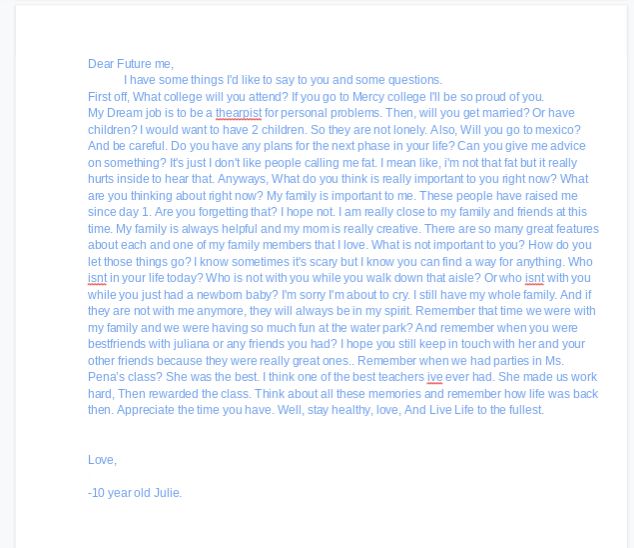 Ms_LPe's tweet image. On our last week of school we shared our reflections on this past year and thought about our future! 💭 #hillcresthawks #PeekskillCSD